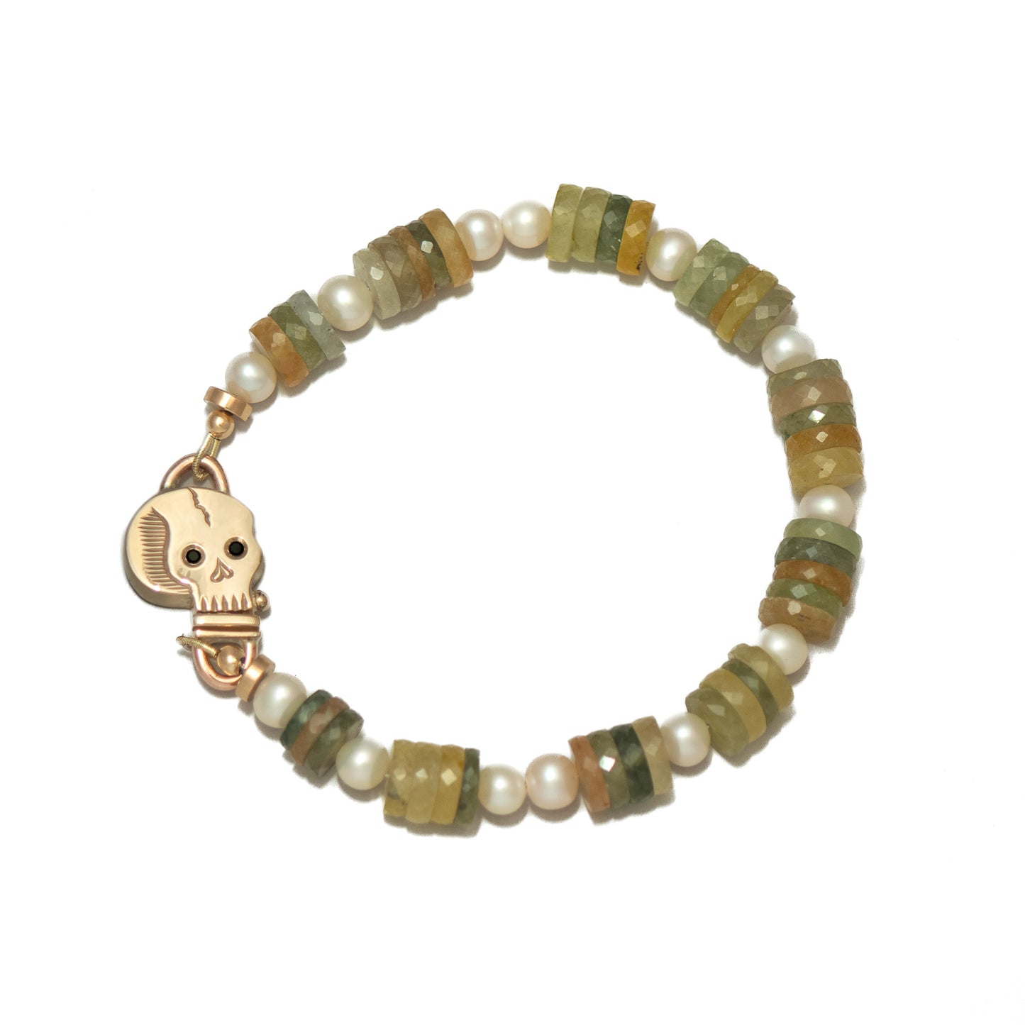 Zafiro bracelet green/yellow