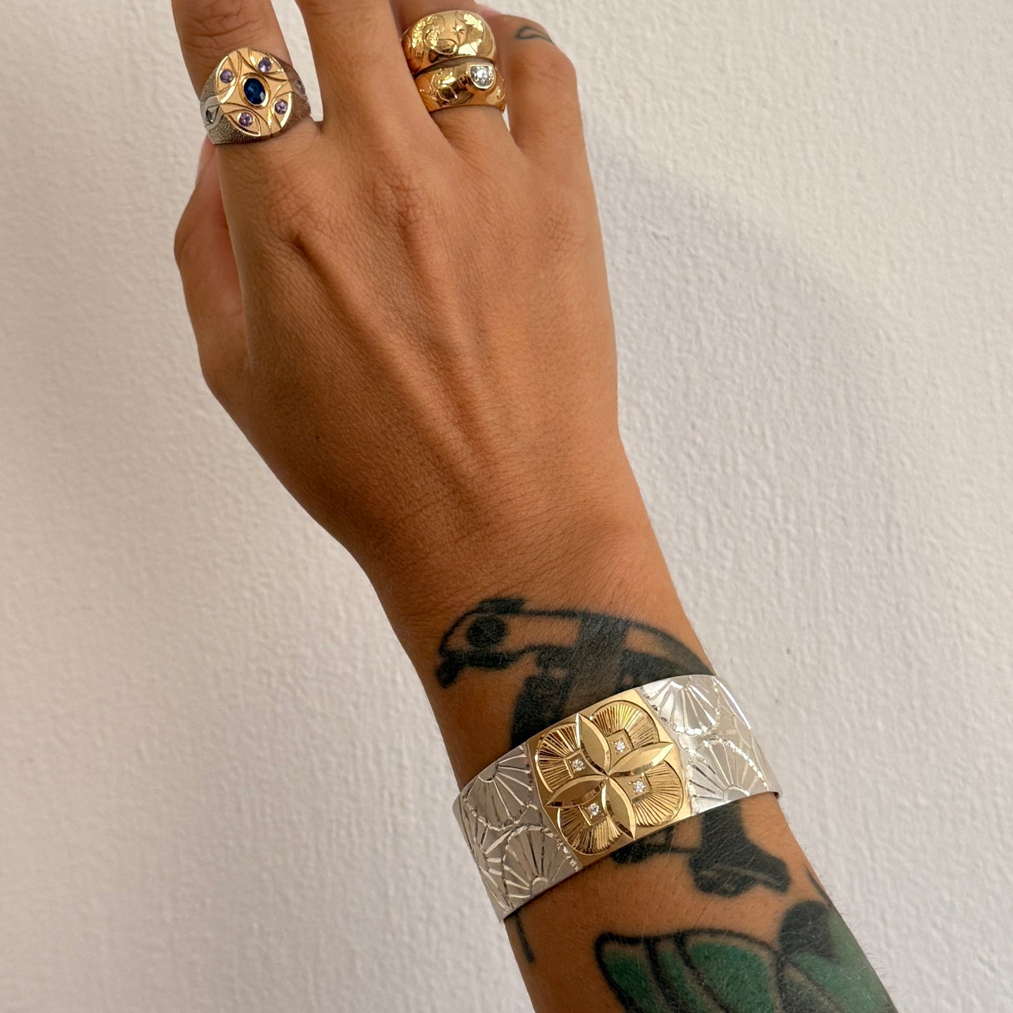 "That's Life" , HERE - cuff bracelet -