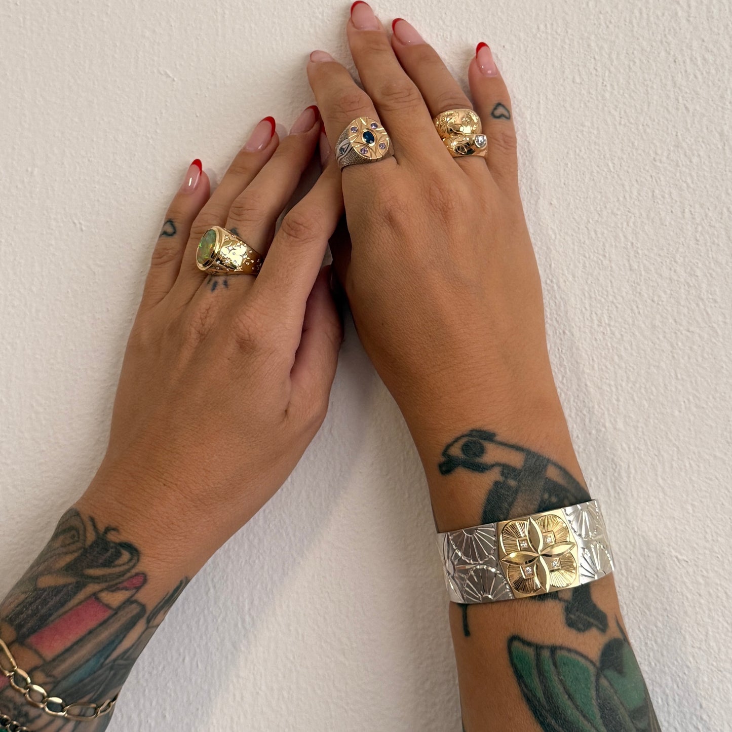 "That's Life" , HERE - cuff bracelet -
