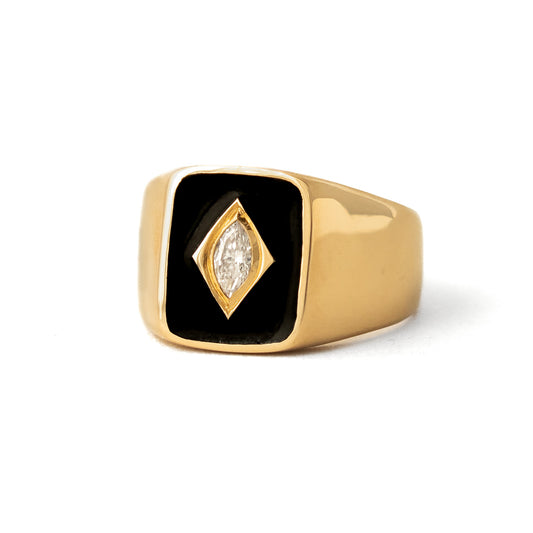 First Class signet ring - One